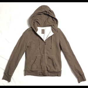 J. Crew Women’s Vintage Fleece Hoodie in brown